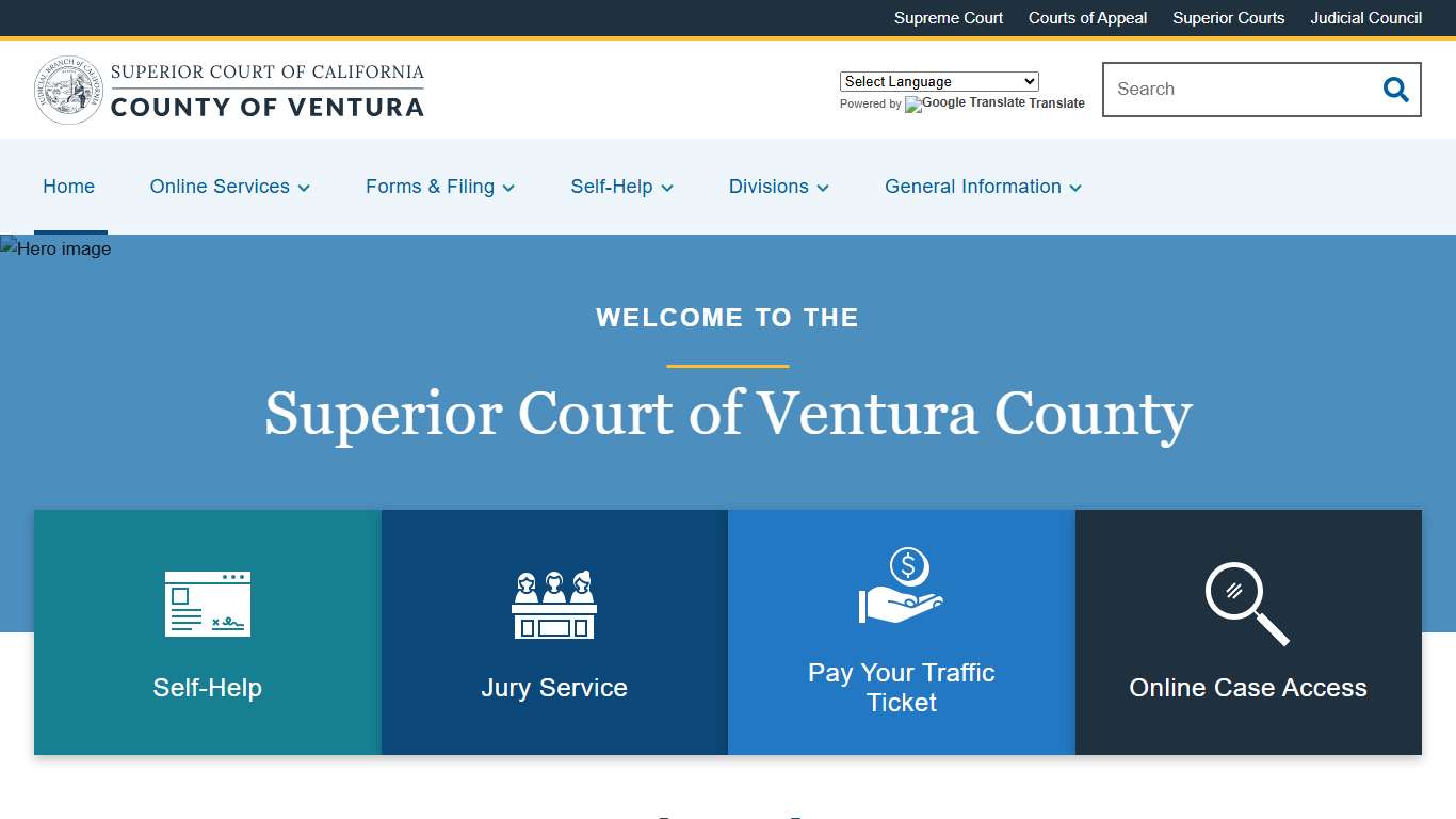 Home Superior Court of California County of Ventura